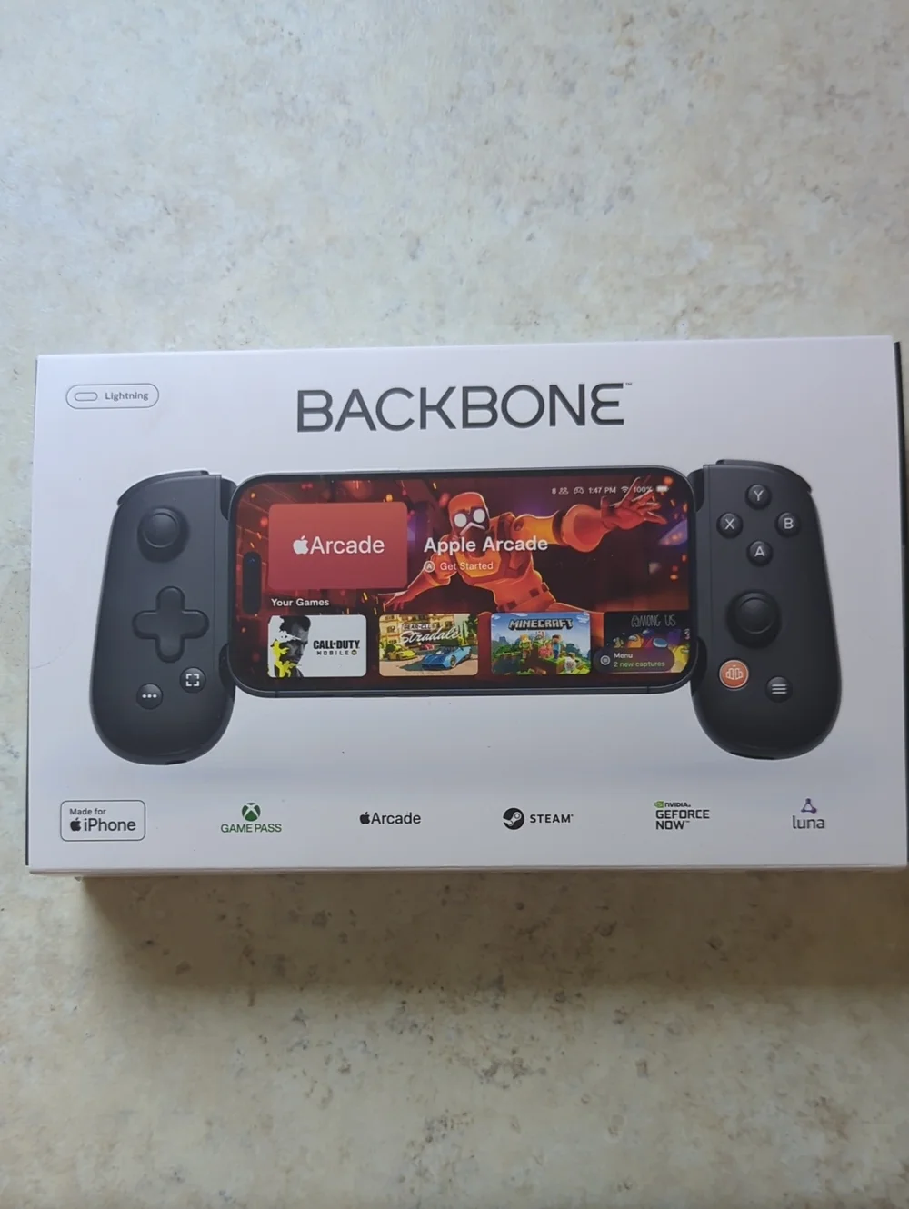 Backbone Mobile Gaming Controller - Black For iPhone